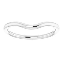 Charger l'image dans la galerie, Sterling Silver Band for 8.8 mm Round Ring
