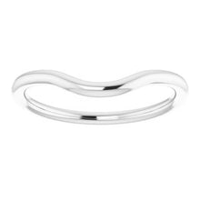 Charger l'image dans la galerie, Sterling Silver Band for 10 mm Round Ring
