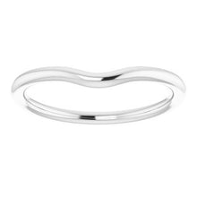 Charger l'image dans la galerie, Sterling Silver Band for 7.4 mm Round Ring
