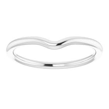 Charger l'image dans la galerie, Sterling Silver Band for 7 x 5 mm Oval Ring
