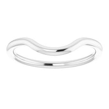 Charger l'image dans la galerie, Sterling Silver Band for 11 mm Round Ring
