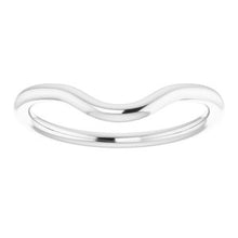 Charger l'image dans la galerie, Sterling Silver Band for 11 x 9 mm Oval Ring
