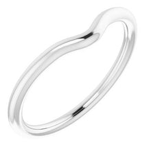 Load image into Gallery viewer, Sterling Silver Band for 8 x 6 mm Oval Ring
