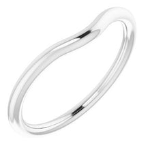 Charger l'image dans la galerie, Sterling Silver Band for 8 x 8 mm Cushion Ring
