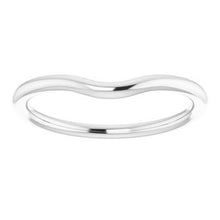Charger l'image dans la galerie, Sterling Silver Band for 8 x 8 mm Cushion Ring
