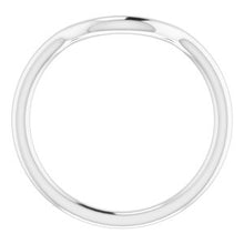 Charger l'image dans la galerie, Sterling Silver Band for 11 x 11 mm Cushion Ring
