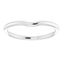 Charger l'image dans la galerie, Sterling Silver Band for 6 x 4 mm Emerald Ring
