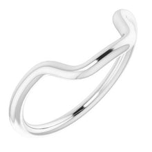 Charger l'image dans la galerie, Sterling Silver Band for 15 x 11 mm Emerald Ring
