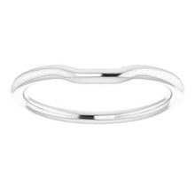 Charger l'image dans la galerie, Sterling Silver Band for 6.5 x 6.5 mm Square Ring
