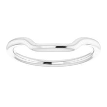 Charger l'image dans la galerie, Sterling Silver Band for 10 x 10 mm Square Ring
