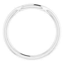 Charger l'image dans la galerie, Sterling Silver Band for 9 x 9 mm Square Ring
