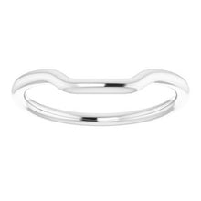 Charger l'image dans la galerie, Sterling Silver Band for 9 x 9 mm Square Ring
