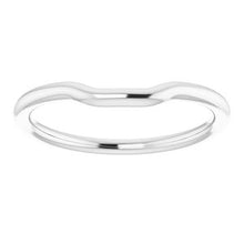 Charger l'image dans la galerie, Sterling Silver Band for 7 x 7 mm Square Ring

