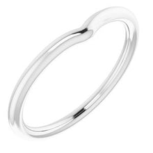 Charger l'image dans la galerie, Sterling Silver Band for 6 x 3 mm Marquise Ring

