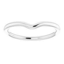 Charger l'image dans la galerie, Sterling Silver Band for 8 x 6 mm Pear Ring
