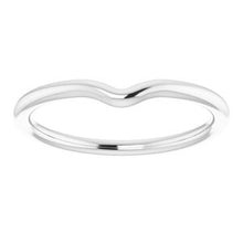 Charger l'image dans la galerie, Sterling Silver Band for 7 x 5 mm Pear Ring
