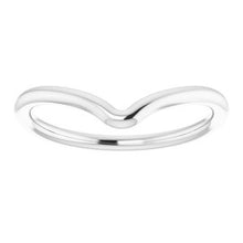 Charger l'image dans la galerie, Sterling Silver Band for 12 x 8 mm Pear Ring
