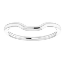 Charger l'image dans la galerie, Sterling Silver Band for 9 x 7 mm Emerald Ring
