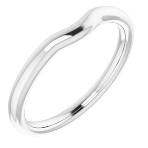 Sterling Silver Band for 4.8 mm Round Ring