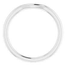 Charger l'image dans la galerie, Sterling Silver Band for 6.5 mm Round Ring

