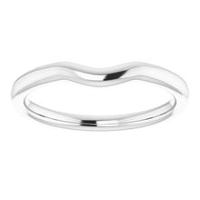 Charger l'image dans la galerie, Sterling Silver Band for 6.5 mm Round Ring
