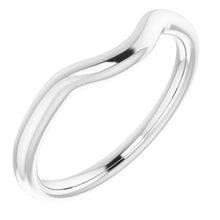 Load image into Gallery viewer, Sterling Silver Band for 9.4 mm Round Ring
