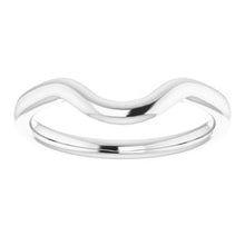 Charger l'image dans la galerie, Sterling Silver Band for 10x8 mm Oval Ring
