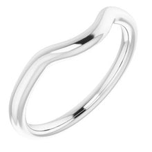 Charger l'image dans la galerie, Sterling Silver Band for 10 mm Round Ring

