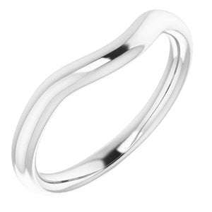 Sterling Silver Band for 4.1 mm Round Ring