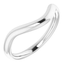 Load image into Gallery viewer, Sterling Silver Band for 7 mm Round Ring
