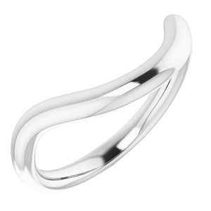 Sterling Silver Band for 8 x 8 mm Cushion Ring