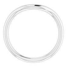 Load image into Gallery viewer, Sterling Silver Band for 5 x 5 mm Asscher Ring
