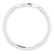 Charger l'image dans la galerie, Sterling Silver Band for 8 mm Round
