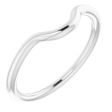 Charger l'image dans la galerie, Sterling Silver Band for 8.8 mm Round
