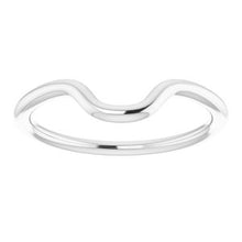 Charger l'image dans la galerie, Sterling Silver Band for 10 x 8 mm Oval
