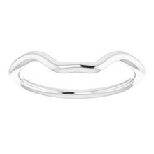Charger l'image dans la galerie, Sterling Silver Band for 8 x 8 mm Square
