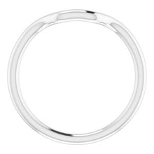 Charger l'image dans la galerie, Sterling Silver Band for 5.5 x 5.5 mm Square
