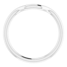 Charger l'image dans la galerie, Sterling Silver Band for 7 x 7 mm Square
