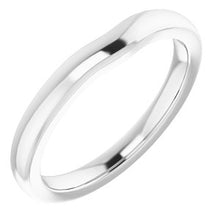 Charger l'image dans la galerie, Sterling Silver Band for 4.1 mm Round Ring
