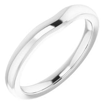 Charger l'image dans la galerie, Sterling Silver Band for 4.4 mm Round Ring
