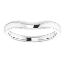 Charger l'image dans la galerie, Sterling Silver Band for 6.5 mm Round Ring
