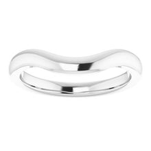 Charger l'image dans la galerie, Sterling Silver Band for 9.4 mm Round Ring
