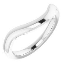 Charger l'image dans la galerie, Sterling Silver Band for 15 mm Round Ring
