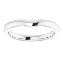 Charger l'image dans la galerie, Sterling Silver Band for 5x3 mm Oval Ring
