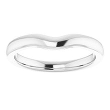 Charger l'image dans la galerie, Sterling Silver Band for 6x4 mm Oval Ring
