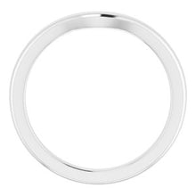 Charger l'image dans la galerie, Sterling Silver Band for 7x5 mm Oval Ring
