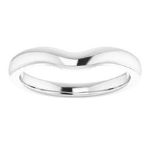 Charger l'image dans la galerie, Sterling Silver Band for 7x5 mm Oval Ring

