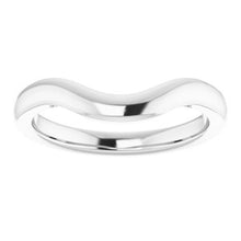 Charger l'image dans la galerie, Sterling Silver Band for 10x8 mm Oval Ring
