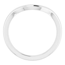 Charger l'image dans la galerie, Sterling Silver Band for 14x10 mm Oval Ring
