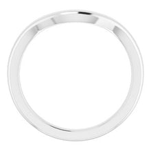 Charger l'image dans la galerie, Sterling Silver Band for 12x10 mm Oval Ring
